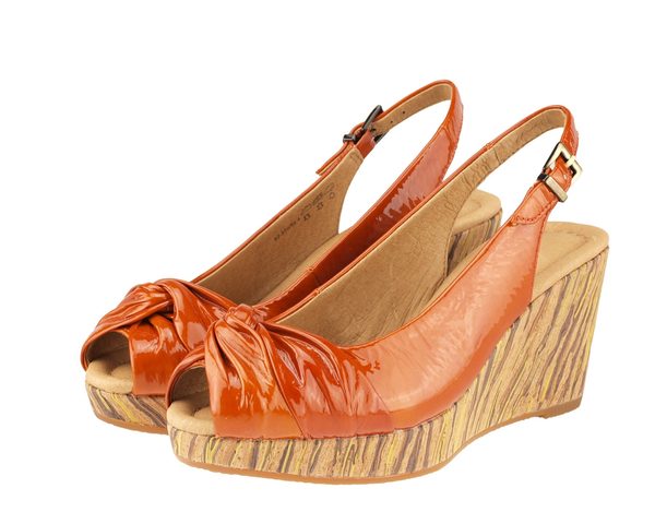 gabor orange shoes